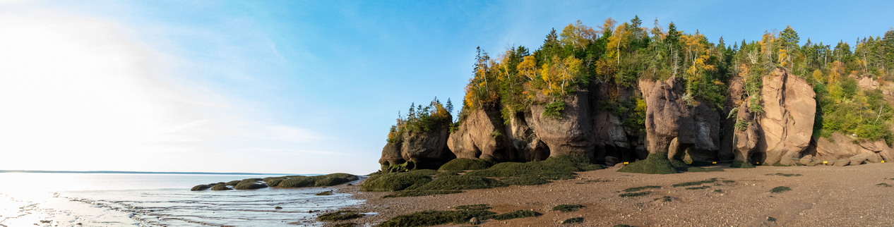 Hopewell Rocks Tidal Site Bay of Fundy Canada New Brunswick Nova Scotia tides scenic quitandtravel preeti.photography travel photography